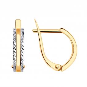 Золотые серьги МАГНАТ МА 011555 МА 011555 фото